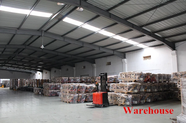 Battery Operated Pallet Truck Semi straddle Electric Hydraulic Pallet Forklift Lifting Stacker