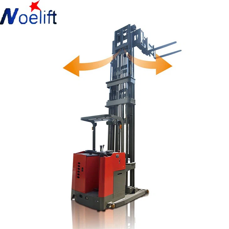 매우 좁은 통로용 전기 3방향 지게차